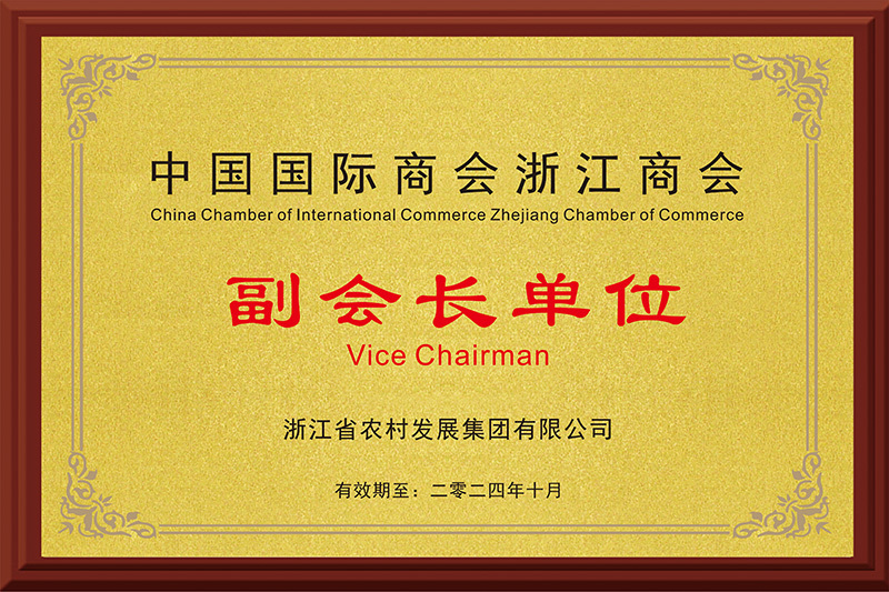 2024.10-中国国际商会浙江商会副会长单位 2024.10-中国国际商会浙江商会副会长单位