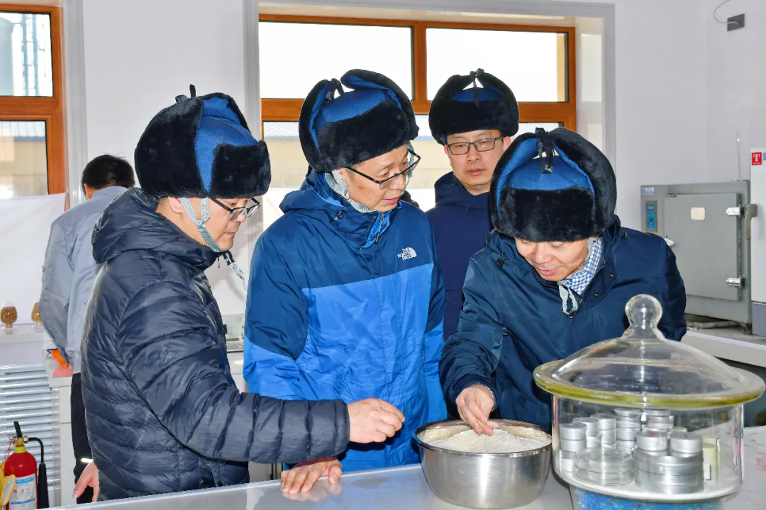 省粮食物资储备局党组书记、局长潘建漳赴黑龙江绿农集团调研指导