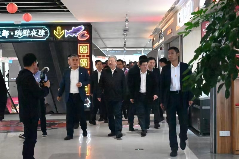 全国政协副主席王光谦考察小鸟体育·城市厨房